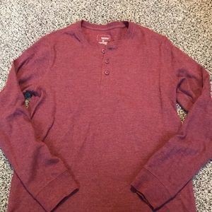 Maroon Men’s Henley